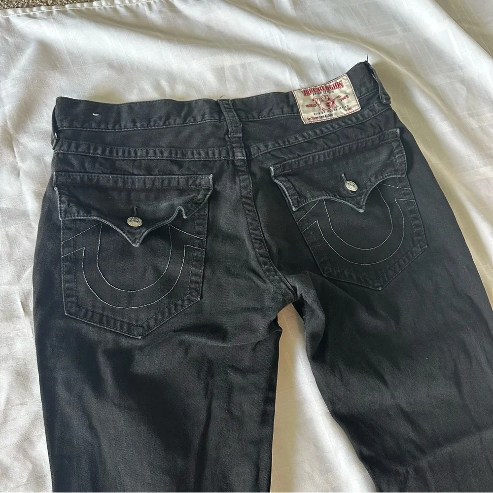 True Religion Black Distressed & Jeans Shorts Collection